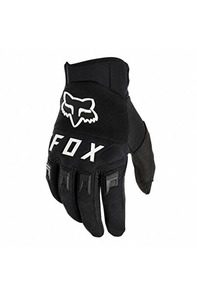 Fox قفازات ديرت باو باللونين الأسود والأبيض V2