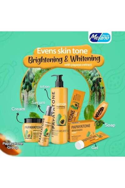 MELANO Whitening Kit with Papaya Extract 5 pcs