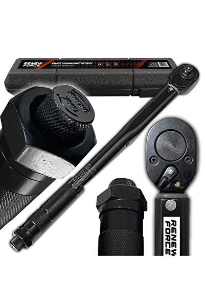 Renew Force Cheie dinamometrică de 3/8 " 7-112 Nm cu blocare