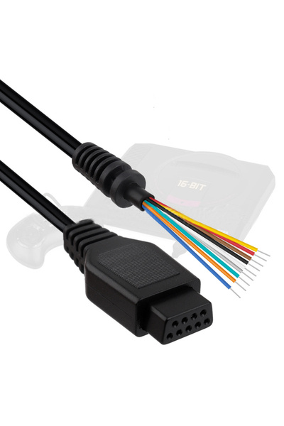 Choice Cable for Sega Genesis 2 MD 2 Control Cable for Mega Drive 2 Gamepad C...