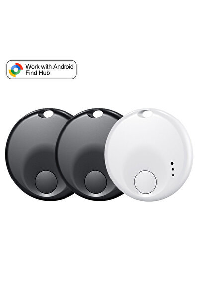 Choice Bk2pcs-Wh1pcs Gps Tracker Airtag Android Google Find My Google Tag Ite...