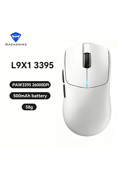 Choice1 MACHENIKE White 3395 MACHENIKE L9X1 Wireless Gaming Mouse 52G Lightwe...