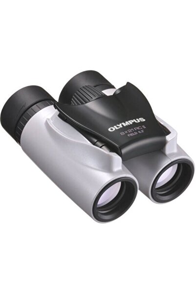 Olympus Labs Binoclu Olympus 8X21 Rc Ii Uv + Husă și Curea de gât Alb perlat Alb