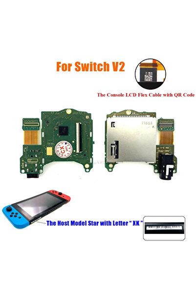 Choice For Switch V2 Replacement Game Card Slot Socket Reader Board for Switc...