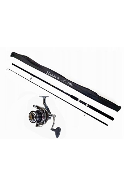Miracle Fish Set de pescuit Lansetă marină Sumowa Harbor100-300G 2,4m + Mulin...