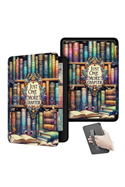 Choice11 RS23CV C2V2L3 6inch Books 5 Floral Bookshelf Protect Cover Case for ...