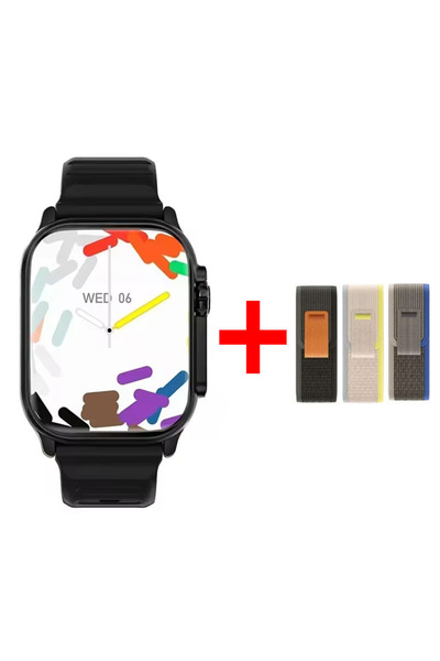 Choice40 Black and Strap 2026 New Watch 10 Ultra Smart Watch 49mm New NFC Men...
