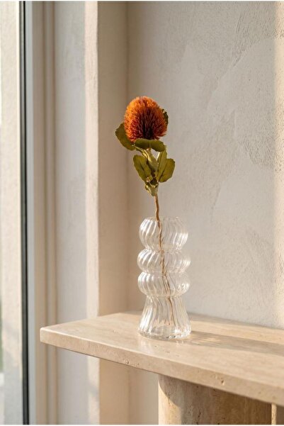 ACAR TURUNCU BANKSIA TEK DAL YAPAY ÇİÇEK 59CM