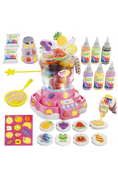 Stator Set creativ DIY cu figurine din gel pentru apă, pentru copii, cu undiț...