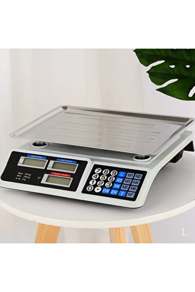 Elektromet Cântar electronic gastronomic 40KG / 2G cu afișaj LCD