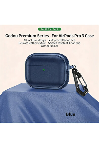 Choice15 حافظة جلدية الملمس لسماعات AirPods Pro 3، حافظة ناعمة من TPU لحماية ...