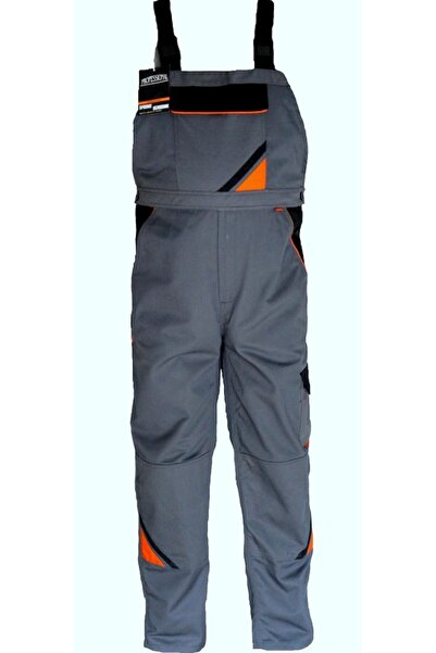 NO BRAND Pantaloni de lucru lungi Art.Mas Profesional Gri R. 52