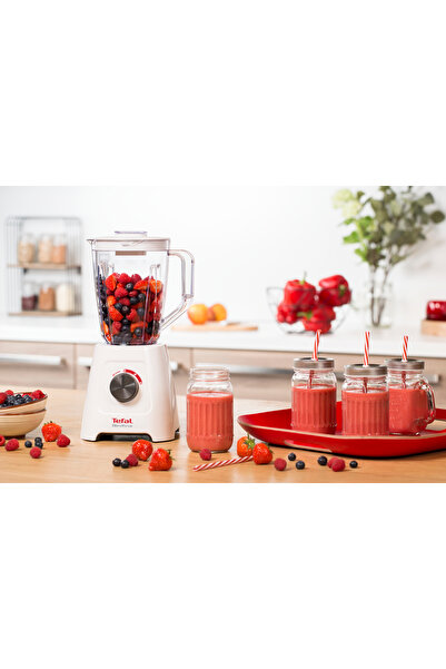 NO BRAND Tefal bl420131 600 W blender cu bol alb