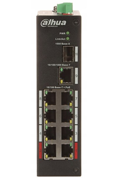 DAHUA PFS3110-8ET-96-V2 SWITCH INDUSTRIAL POE CU 8 PORTURI