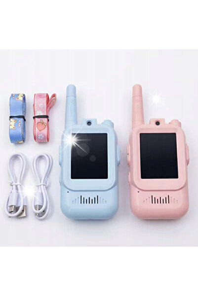 NO BRAND 2X Walkie Talkie-uri pentru copii, radio cu unde scurte, walkie talk...