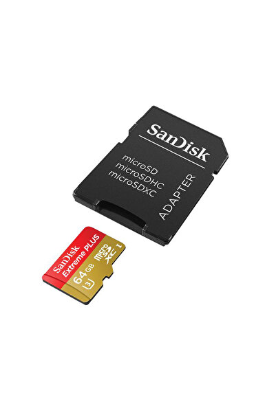 SanDisk KARTA EXTREME MICRO 64GB V30 U3 A1 100MB/s