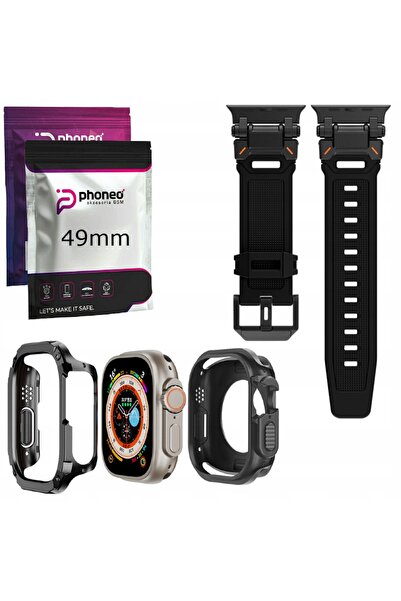 NO BRAND SET CUREA ȘI CARCASĂ DIN NYLON PANCERNA 360 pentru APPLE WATCH ULTRA...