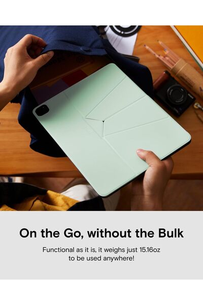NO BRAND Husă Folio Moft Float pentru iPad Air 11 2024 2025 cu Suport Mentă M...