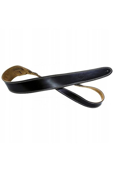 NO BRAND Rali Standard 04 Curea de chitară din piele închisă la culoare, lată...