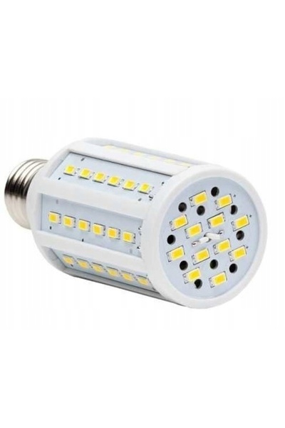 NO BRAND Bec LED E27 11W Alb Cald 3000K 1000Lm Corn 72 LED-uri