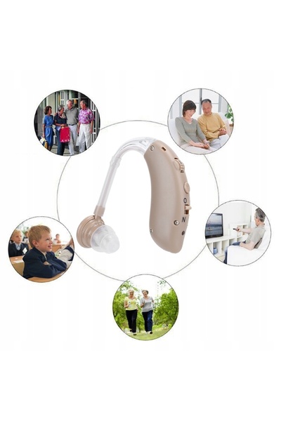 NO BRAND Aparat auditiv discret Bluetooth cu reducere a zgomotului pentru vâr...