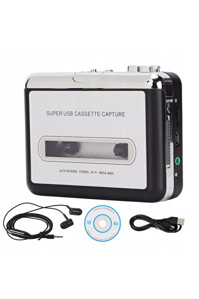 NO BRAND Dispozitiv de recuperare casete și convertor MP3, înregistrator USB ...