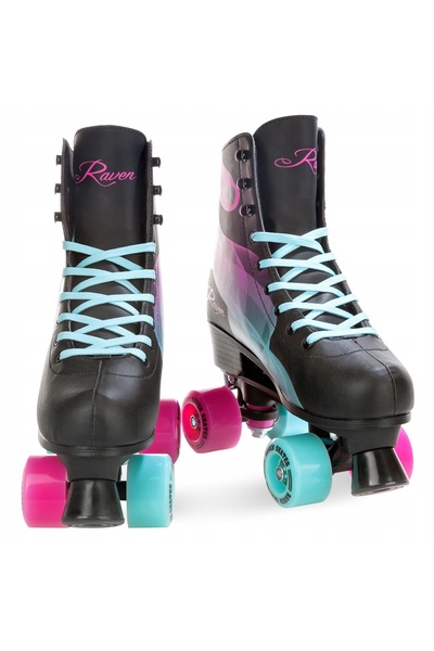 NO BRAND Role reglabile Raven Serena Mentă/Roz 35-38