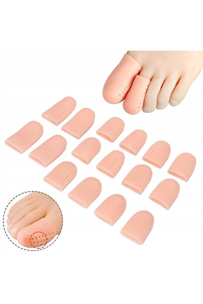 NO BRAND Protecții elastice tip gel pentru degete, 16 bucăți