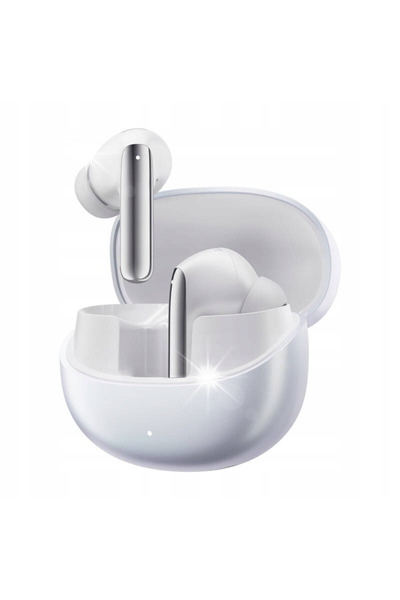 Qcyuui Qcy Melobuds Pro Ht08 Căști wireless intraauriculare Bt 5.3 Alb Anc