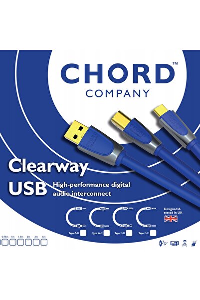 NO BRAND Cablu USB-A - USB-C DO DAC Interfață Streamera Chord Clearway USB A-...