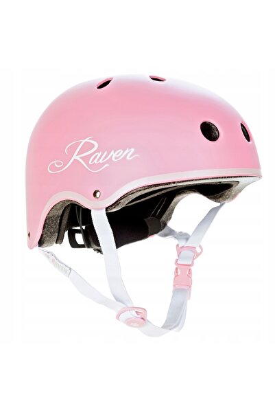 NO BRAND Casca Raven essto roz S + set de protecție Dexard negru/roz S