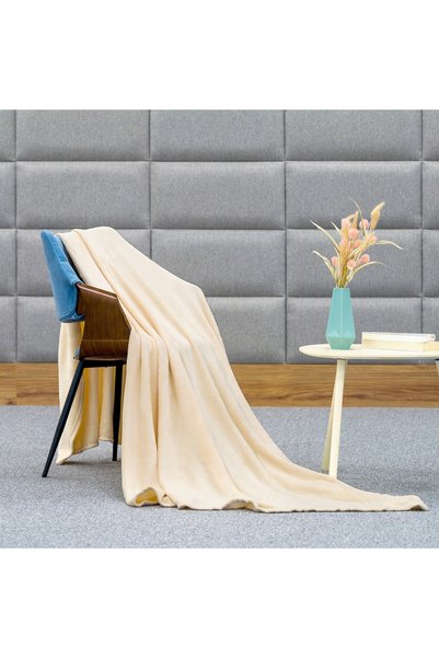 NO BRAND Pătură fleece Teesa groasă și călduroasă, tip cuvertură de pat 200X220