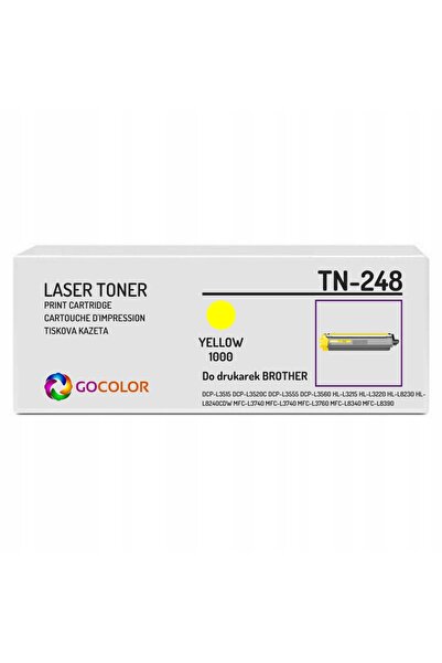 NO BRAND Cartuș de toner nou Tn-248Y pentru Brother Dcp-L3515Cdw Hl-L3215Cw H...
