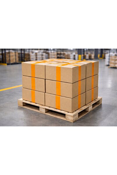 NO BRAND Bandă adezivă pentru ambalare 50m Portocalie 55Y 48mm Rezistentă 36 ...