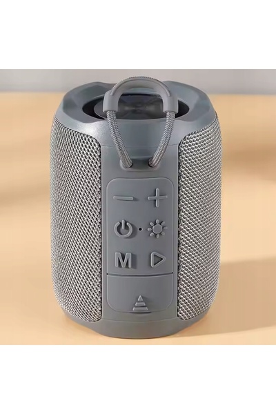 NO BRAND T&G Tg679 Boxă wireless Bluetooth Radio LED Microfon Albastru