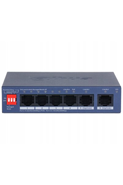 NO BRAND Switch PoE Cs4006-4Gt-36 4 porturi Dahua