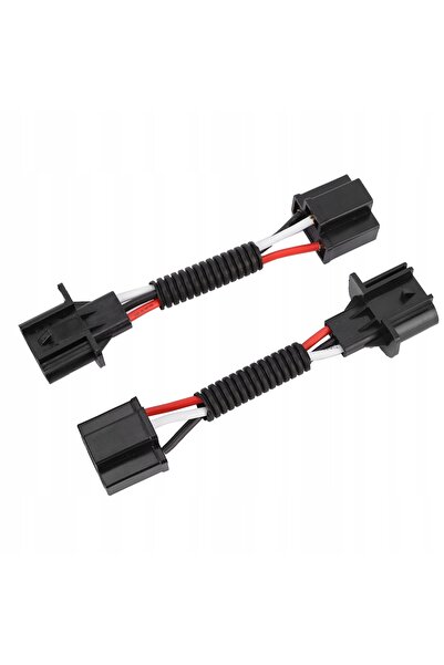 NO BRAND Cablu adaptor pentru conversia farurilor LED de la H13 tată la H4 ma...