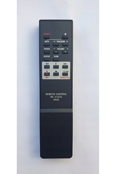 NO BRAND Telecomandă video originală nouă pentru VCR Akai Rc-V23E Rcv23E