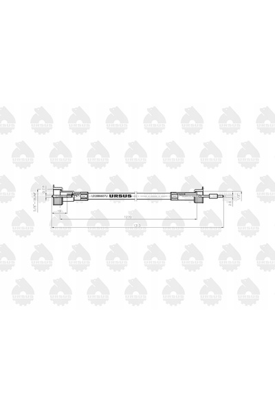 NO BRAND 1270mm Motohertz Link Mf4 Original Ursus