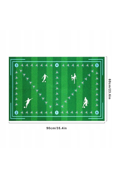 NO BRAND Saltea de antrenament pentru fotbal, antiderapantă, 60x90cm