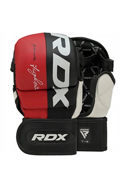 NO BRAND Mănuși Rdx cu protecție cu gel MMA T6 Roșu S