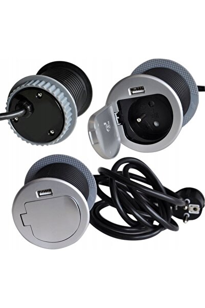 Design Lighting Încărcător USB încorporat în blat