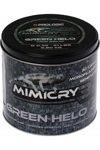 PROLOGIC Fir de pescuit MIMICRY GREEN HELO 0.35 mm camuflaj 3D 1000 m