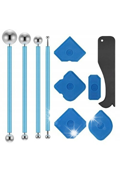 NO BRAND Spatule tip bilă, Spatule din silicon, Set de unelte de etanșare din...
