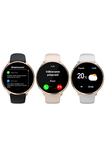 NO BRAND Smartwatch Jg Smart Jgr-53 pentru femei, auriu Pl