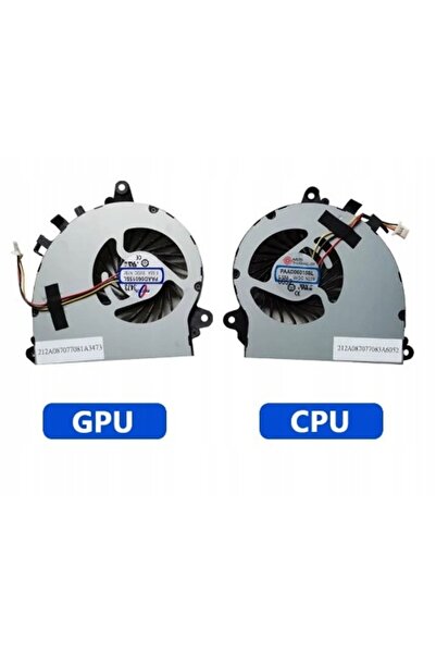 NO BRAND Kit ventilatoare CPU GPU MSI GS70 GS72 2PE 2QE 2OD 6Q MS-1771 MS-1773