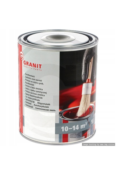 NO BRAND Vopsea lac, maro pământiu, gri Umbra, uscare rapidă, granit, cutie 1L
