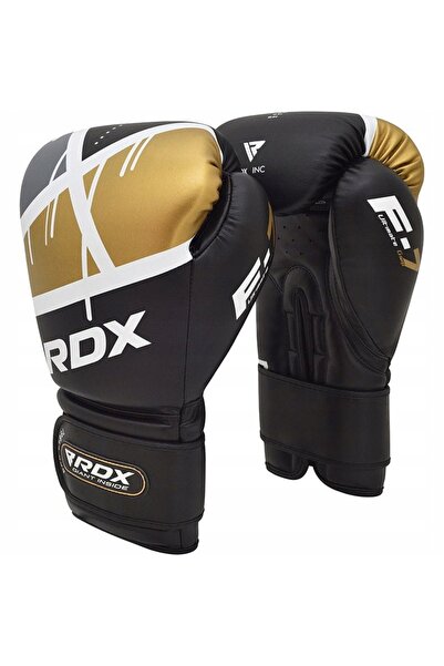 NO BRAND RDX MĂNUȘI DE BOX BGR F7 NEGRU/AURII 16 OZ