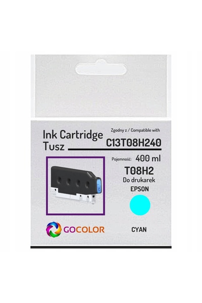 NO BRAND Nouă cartuș de cerneală cyan T08H2 C13T08H240 pentru Epson Workforce...