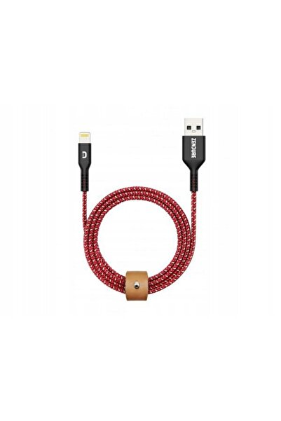 Zendure Cablu USB-Lightning 1m Roșu